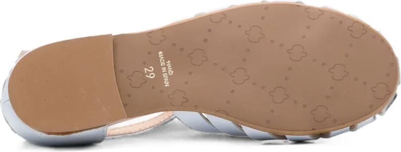 Eli1957 Gekooide sandalen met gesp Blauw - Foto 4