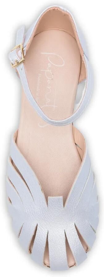 Eli1957 Gekooide sandalen met gesp Blauw - Foto 2