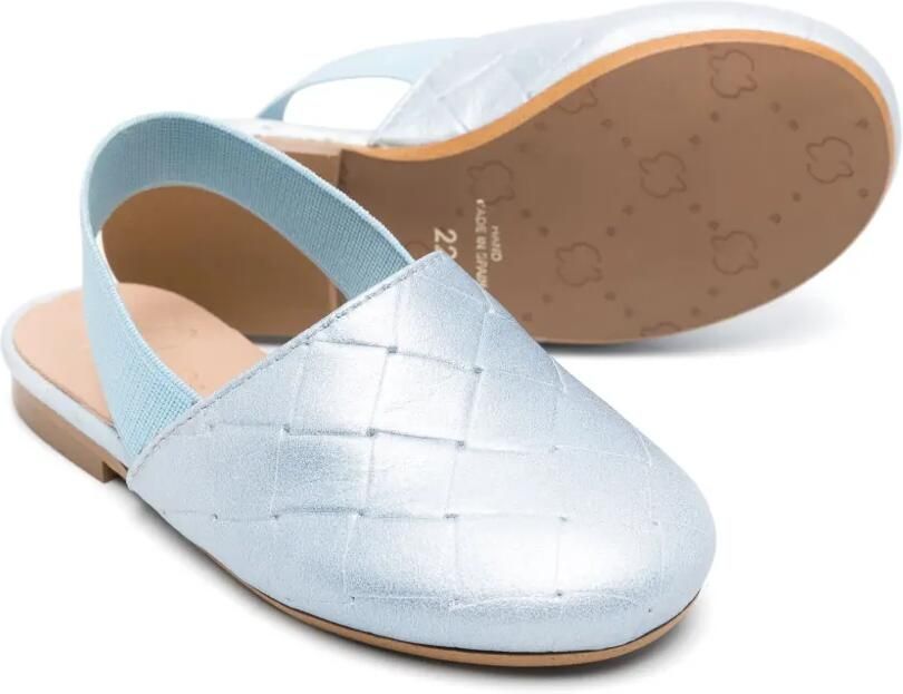 Eli1957 Geweven sandalen Blauw - Foto 2