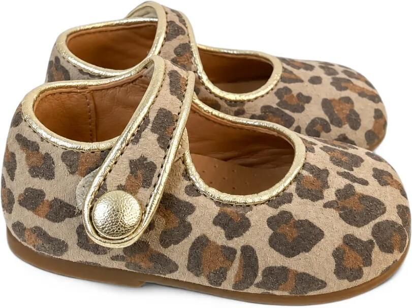 Eli1957 leopard-print leather ballet flats Beige - Foto 2