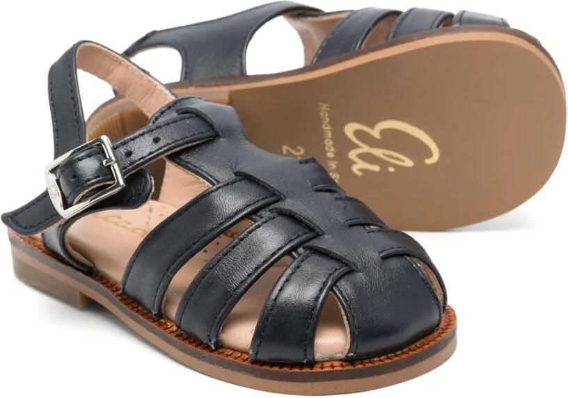 Eli1957 Leren sandalen Blauw