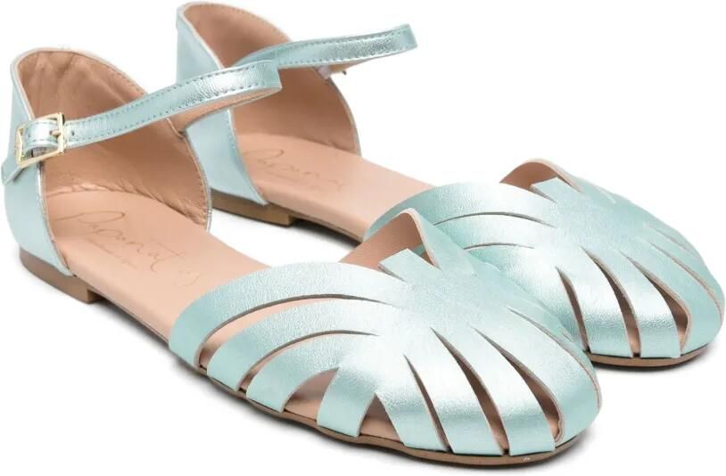 Eli1957 Leren sandalen Blauw