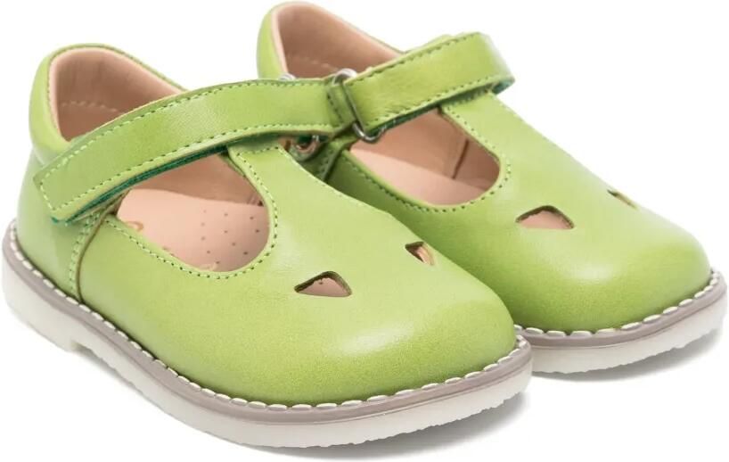 Eli1957 Leren sandalen Groen