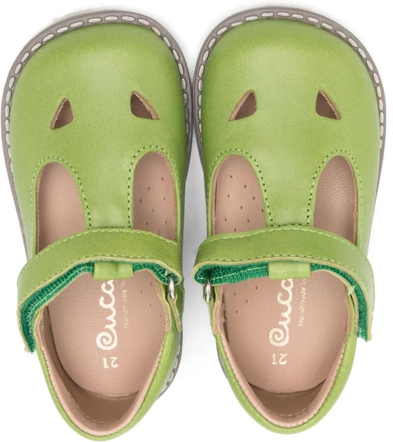 Eli1957 Leren sandalen Groen - Foto 2