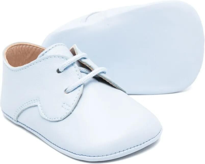 Eli1957 Leren slofjes Blauw - Foto 3