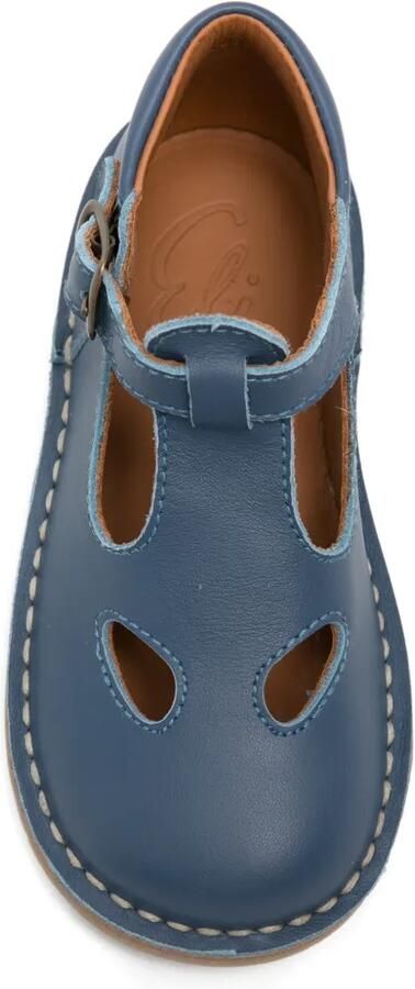Eli1957 Loafers met uitgesneden gesp Blauw - Foto 3