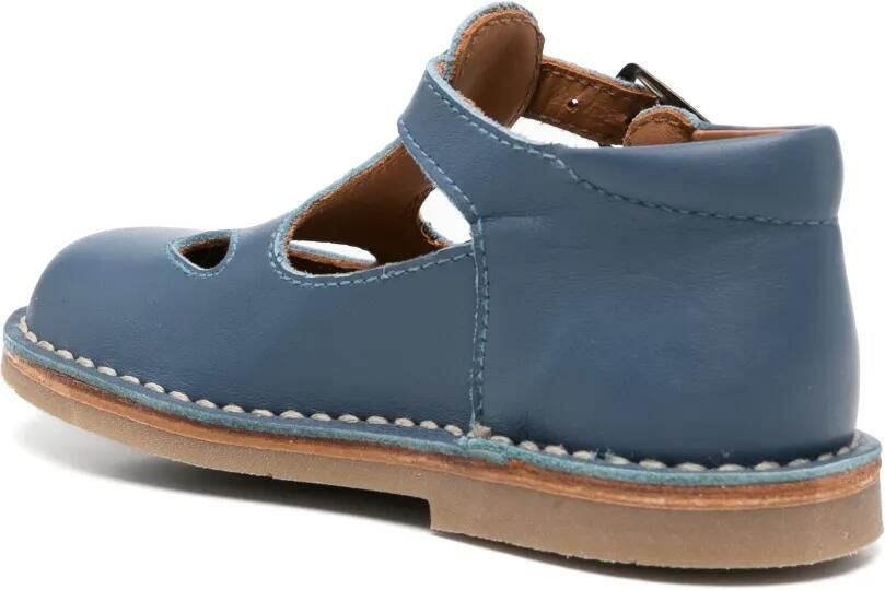 Eli1957 Loafers met uitgesneden gesp Blauw - Foto 2