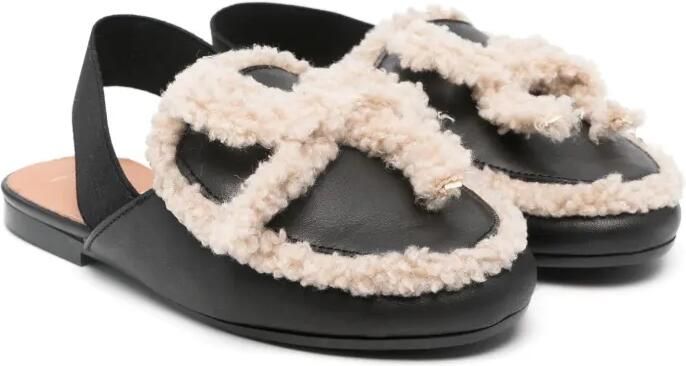 Eli1957 Papanatas sandalen Zwart