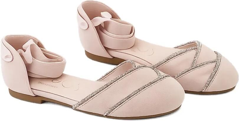 Eli1957 Sandalen met verfraaid detail en enkelbandje Roze