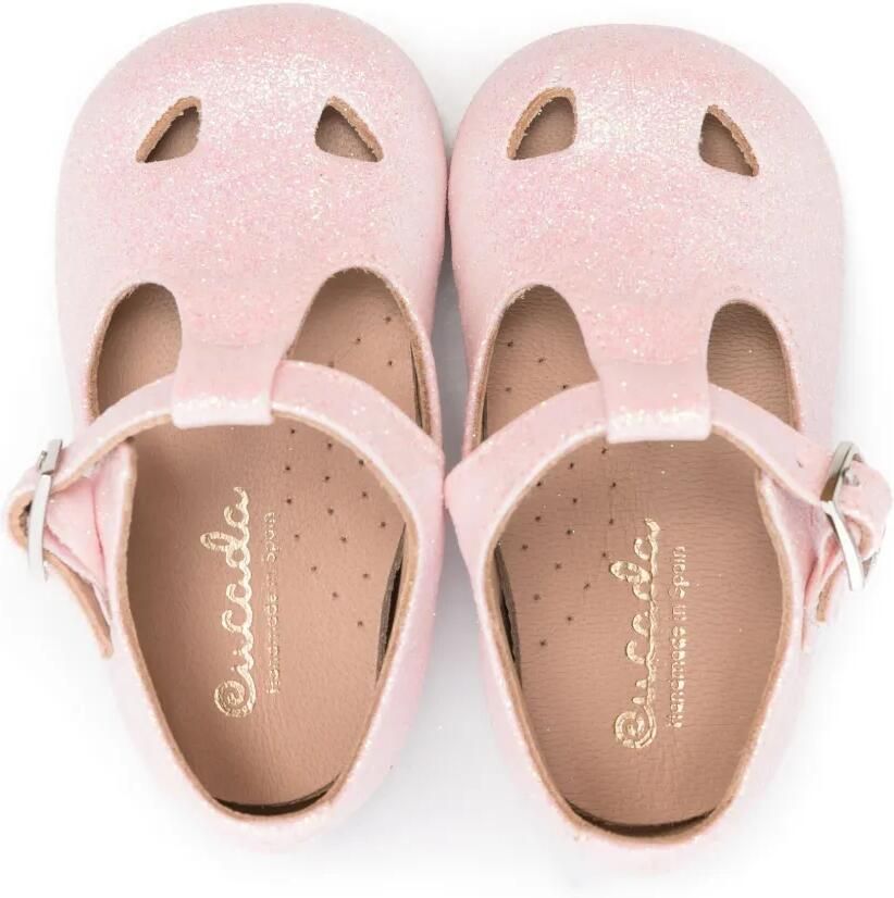 Eli1957 Schoenen verfraaid met glitters Roze - Foto 2