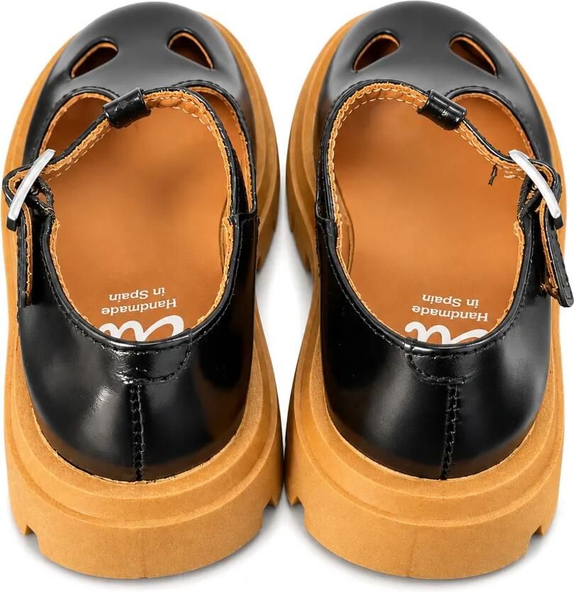 Eli1957 Sibaritas sandalen met uitgesneden details en T-bandje Zwart - Foto 2
