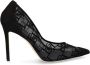 Elisabetta Franchi 105 pumps van tule Zwart - Thumbnail 1