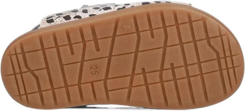 Elisabetta Franchi Kids Sandalen met klittenband en dalmatiër-print Beige - Foto 4