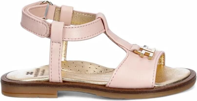 Elisabetta Franchi Kids Sandalen met klittenband Roze - Foto 4