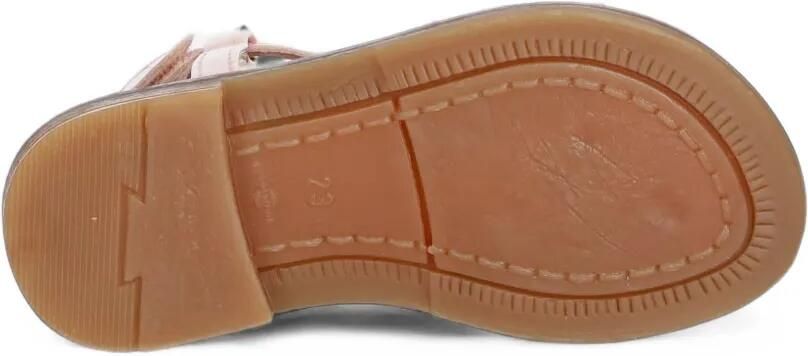 Elisabetta Franchi Kids Sandalen met klittenband Roze - Foto 5