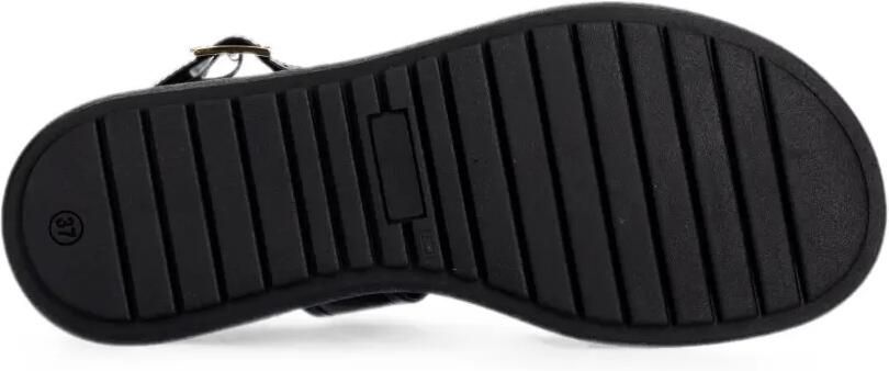 Elisabetta Franchi Kids Sandalen met logo-print en gespsluiting Zwart - Foto 5