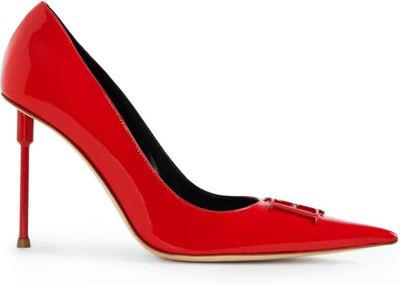 Elisabetta Franchi Lakleren pumps Rood