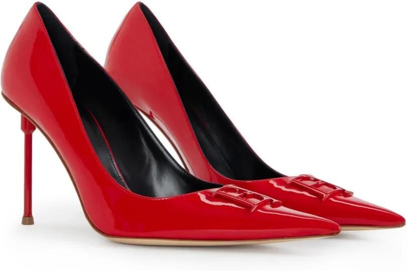 Elisabetta Franchi Lakleren pumps Rood - Foto 5