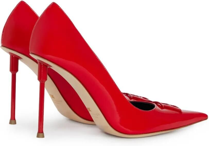 Elisabetta Franchi Lakleren pumps Rood - Foto 4