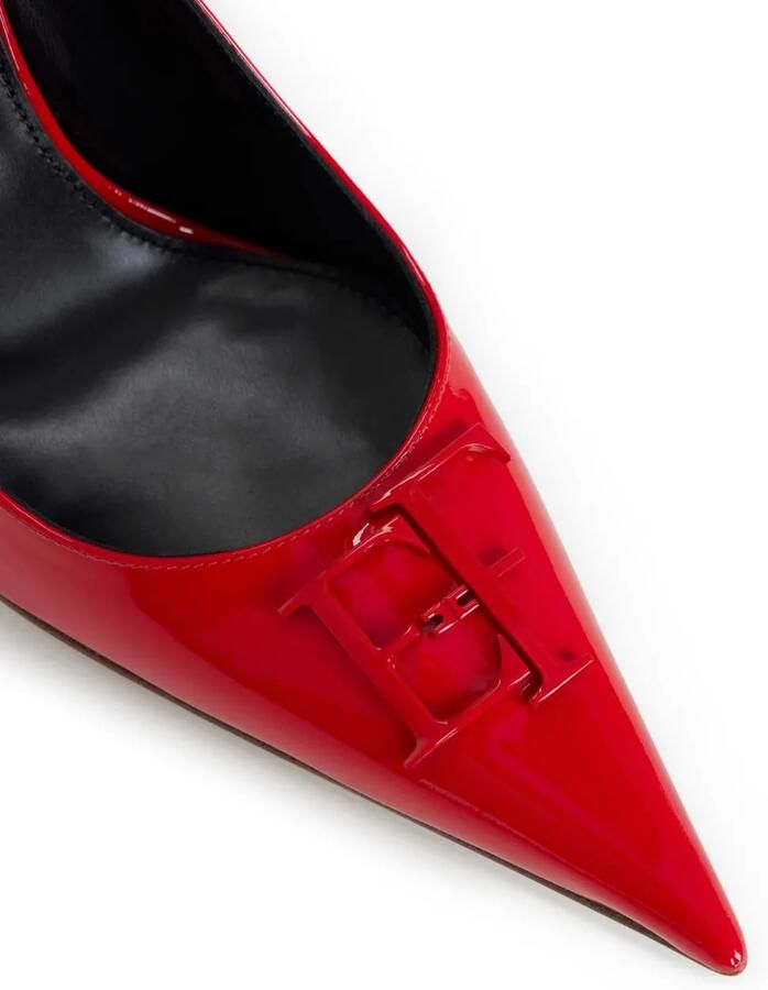Elisabetta Franchi Lakleren pumps Rood - Foto 2