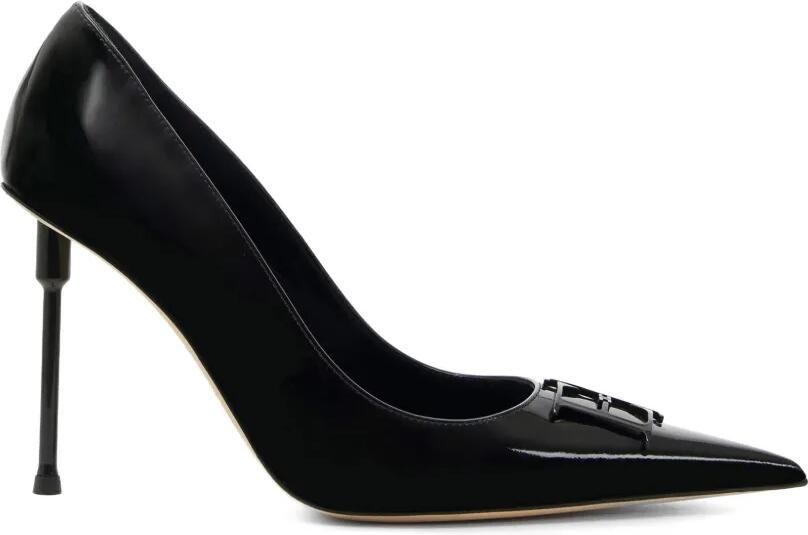 Elisabetta Franchi Lakleren pumps Zwart