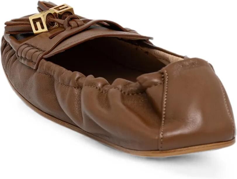 Elisabetta Franchi Loafers met kwastje Bruin - Foto 2