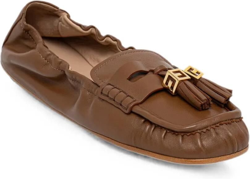 Elisabetta Franchi Loafers met kwastje Bruin - Foto 3