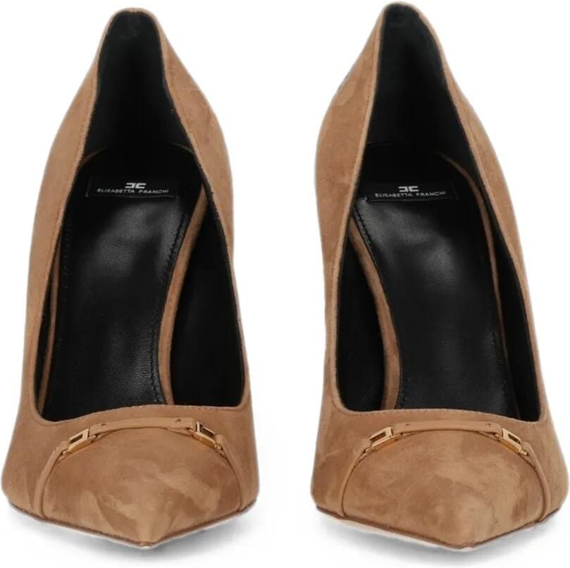 Elisabetta Franchi Pumps met puntige neus Beige - Foto 2