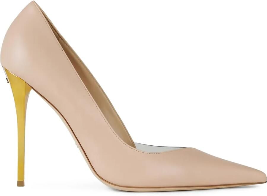 Elisabetta Franchi Pumps met uitgesneden detail Beige