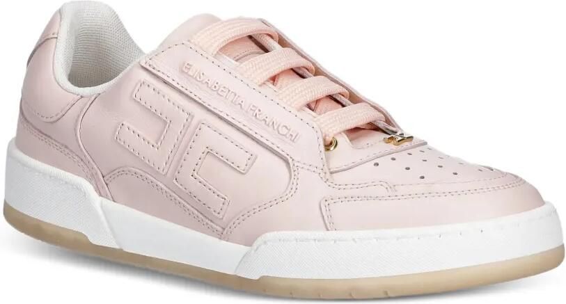Elisabetta Franchi Sneakers met logoplakkaat Roze - Foto 3