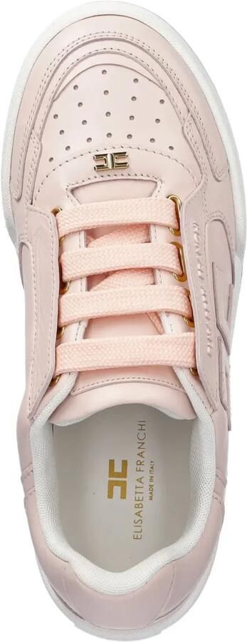 Elisabetta Franchi Sneakers met logoplakkaat Roze - Foto 4