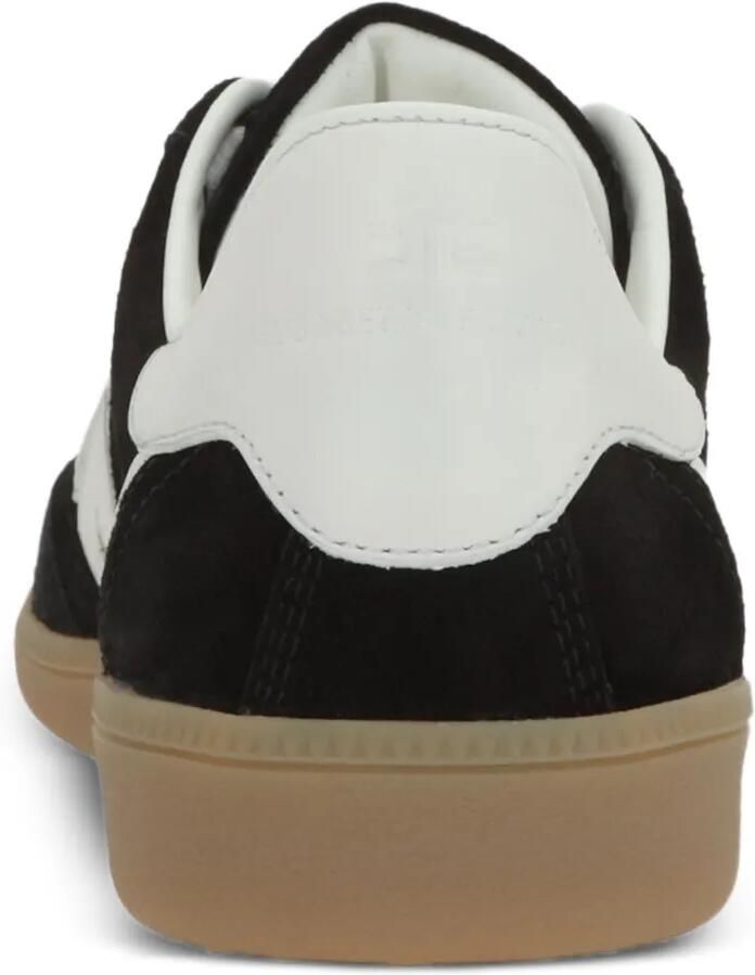Elisabetta Franchi Suède sneakers met logo Zwart - Foto 2