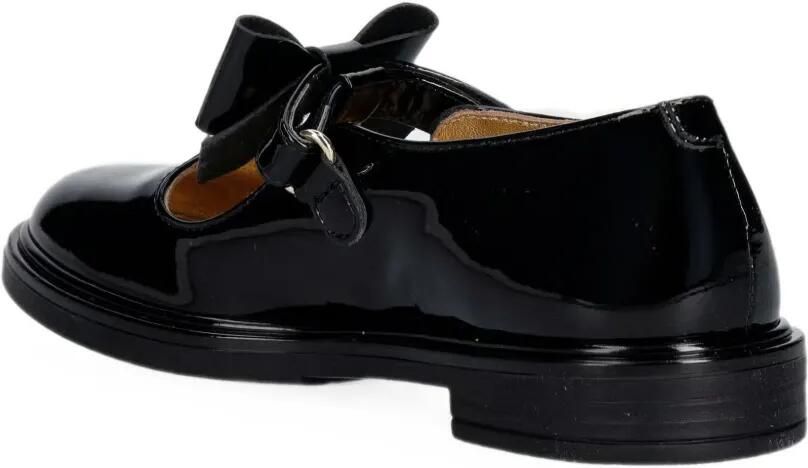 Elisabetta Franchi La Mia Bambina bow-detail flat ballet flats Zwart - Foto 2