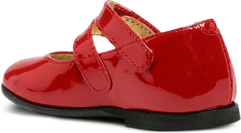 Elisabetta Franchi La Mia Bambina Lakleren ballerina's Rood - Foto 2