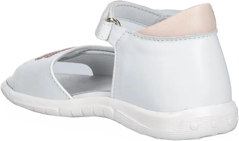 Elisabetta Franchi La Mia Bambina logo-embellished sandals Wit - Foto 2