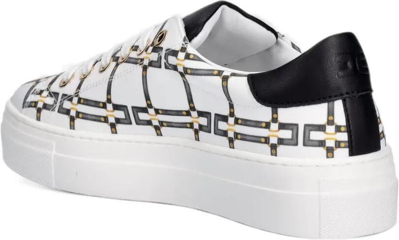 Elisabetta Franchi La Mia Bambina patterned sneakers Wit - Foto 2