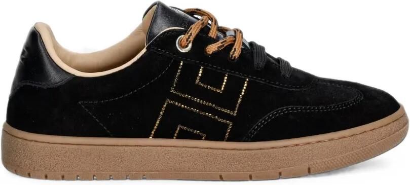 Elisabetta Franchi La Mia Bambina Sneakers met geborduurd logo Zwart - Foto 4