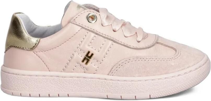 Elisabetta Franchi La Mia Bambina Sneakers met logodetail Roze - Foto 4