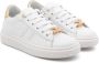 Elisabetta Franchi La Mia Bambina Leren sneakers Wit - Thumbnail 1