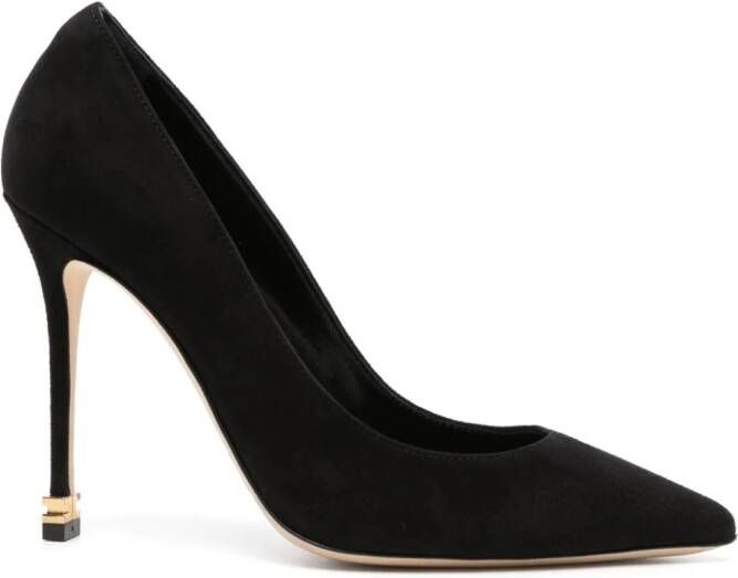 Elisabetta Franchi Suède pumps Zwart