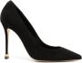 Elisabetta Franchi Suède pumps Zwart - Thumbnail 1