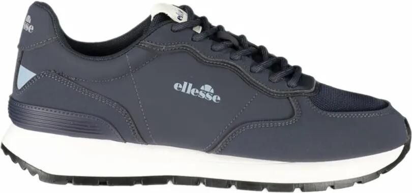 Ellesse logo-detail panelled sneakers Blauw