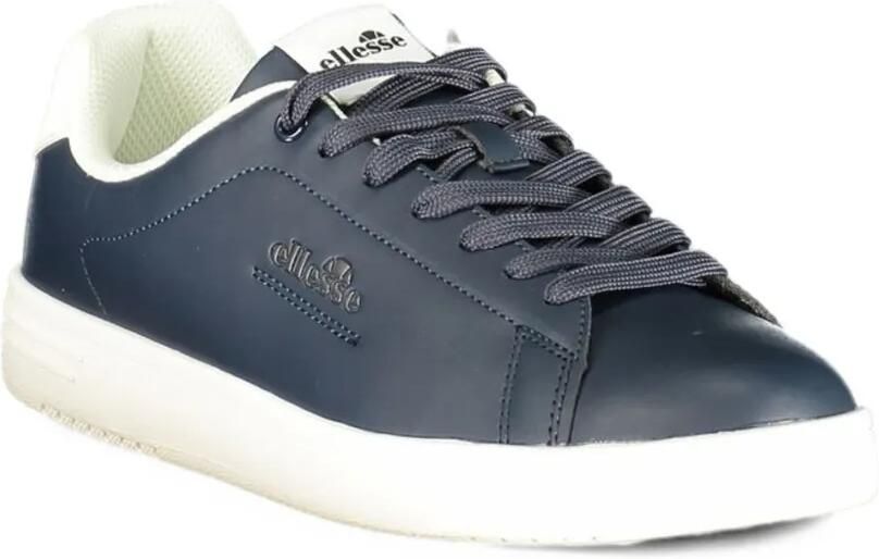 Ellesse logo-embossed lace-up sneakers Blauw - Foto 3