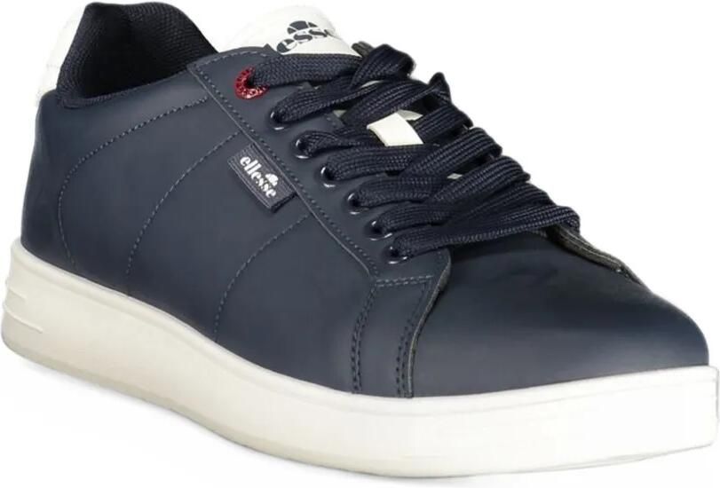 Ellesse logo-patch low-top sneakers Blauw