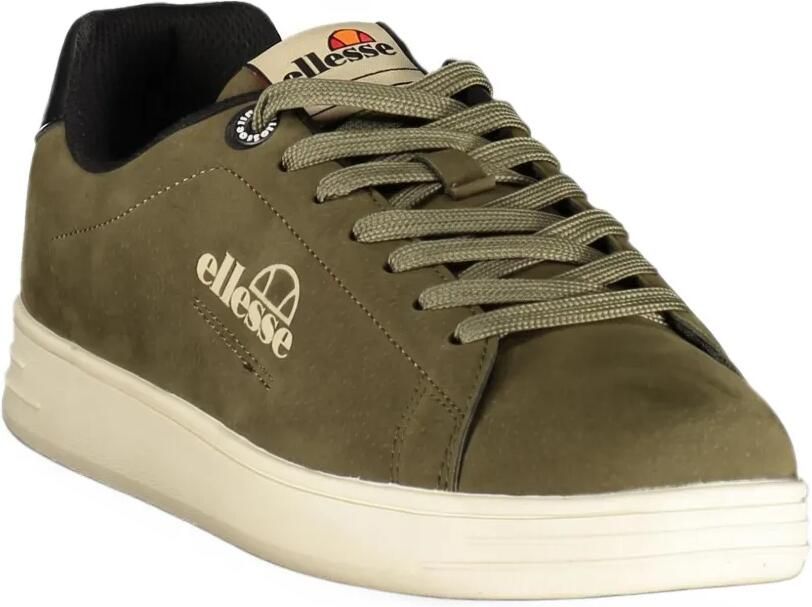 Ellesse logo-print lace-up sneakers Groen - Foto 3