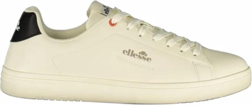 Ellesse logo-print lace-up sneakers Wit