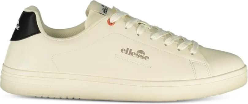 Ellesse logo-print lace-up sneakers Wit