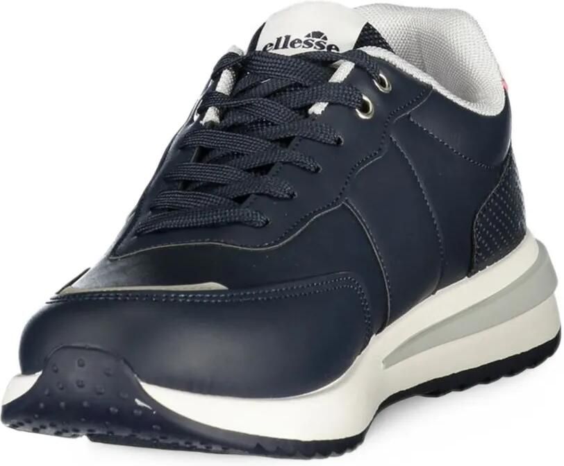 Ellesse logo-print panelled sneakers Blauw - Foto 2