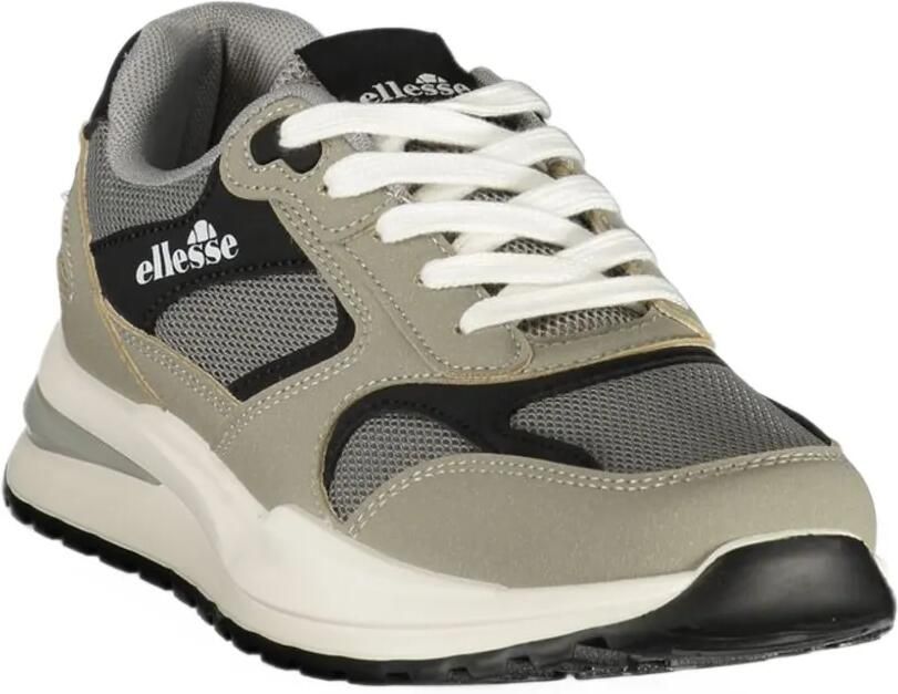 Ellesse logo-print panelled sneakers Grijs - Foto 3