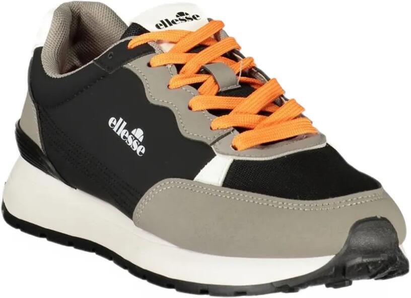 Ellesse logo-print panelled sneakers Grijs - Foto 3